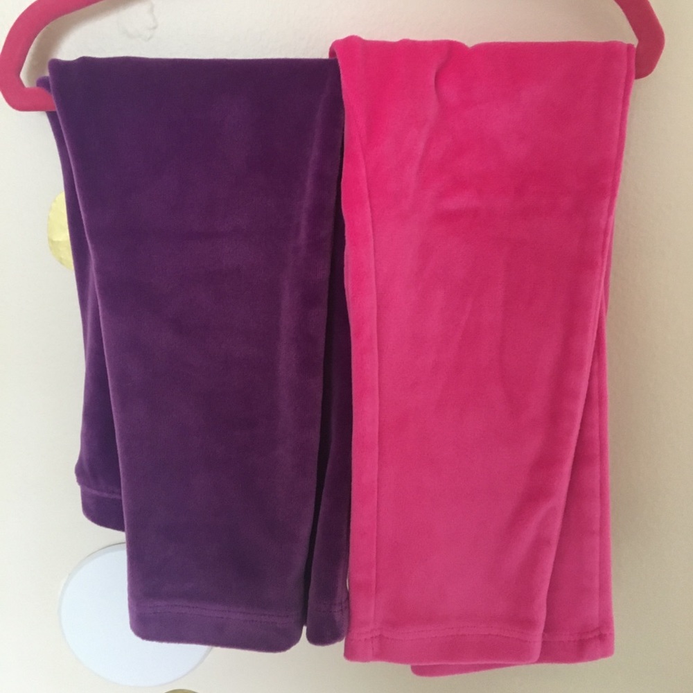 Gap Velour Leggings Pair 2T